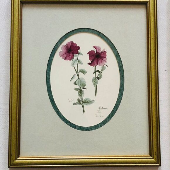 Print by Carmel Foret Petunia Orchid Botanical - Picture 2 of 9